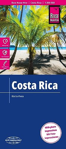 Reise Know-How Landkarte Costa Rica 1:300.000: reiß- und wasserfest (world mapping project)