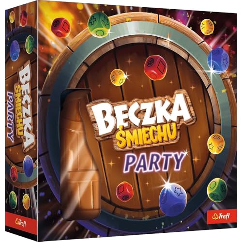 Trefl Barril de fiesta de risa el juego de habilidad social para tardes con amigos