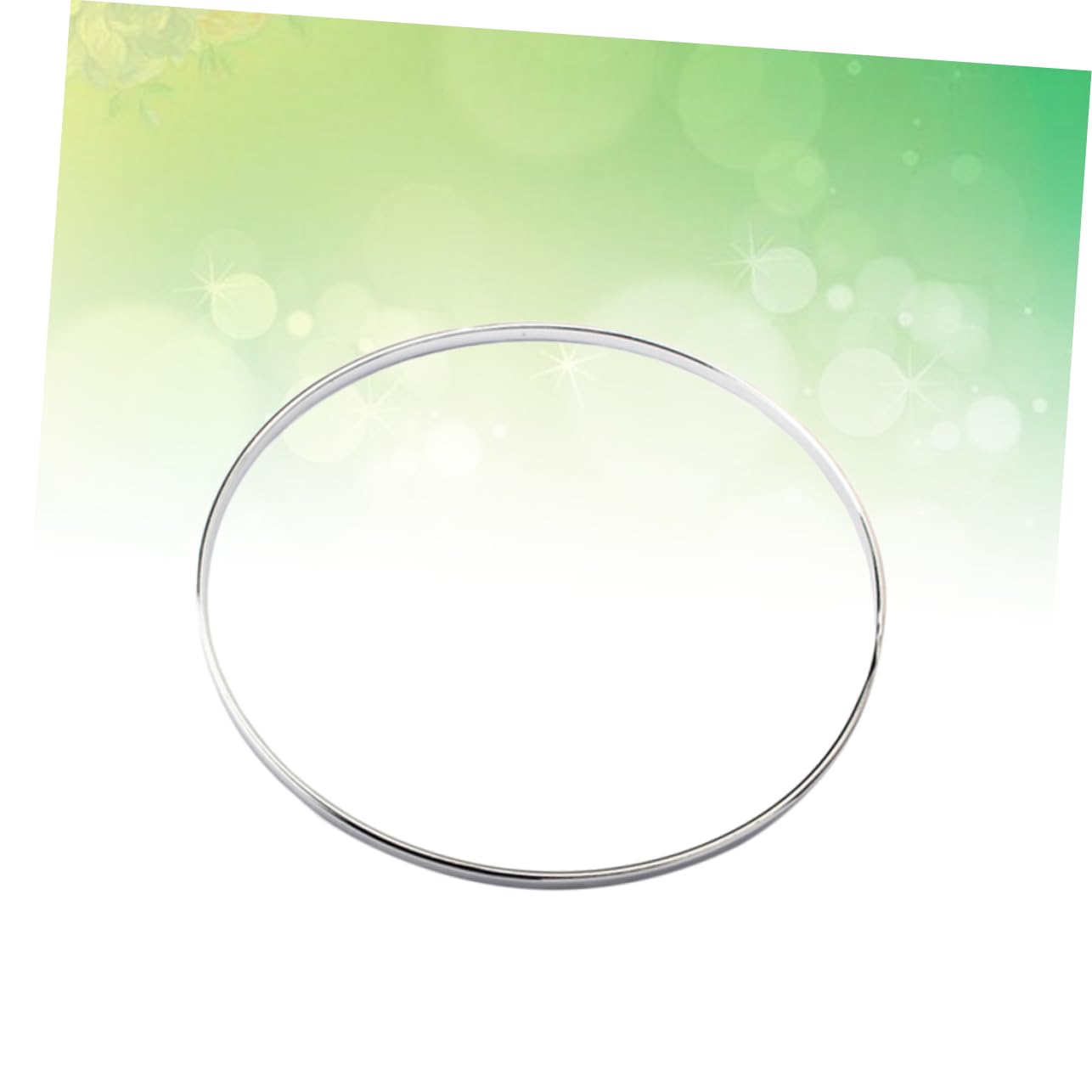 BESPORTBLE Tension Hoop for Banjo Durable Iron Flanges for Ukulele Guitar Mandolin Easy Installation Lightweight Musical Instrument Accessory Silver