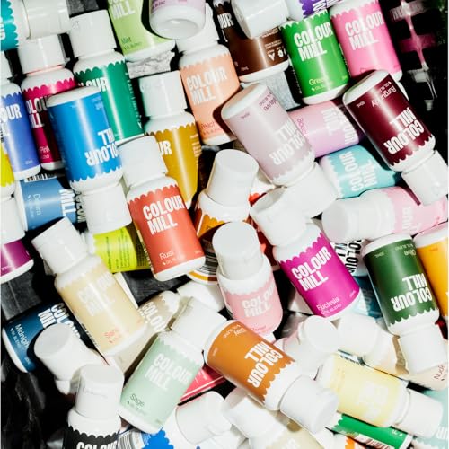 Image of Colour Mill Oil Blend Food Coloring, Complete Collection - 20 Milliliters Each of 60 Colors