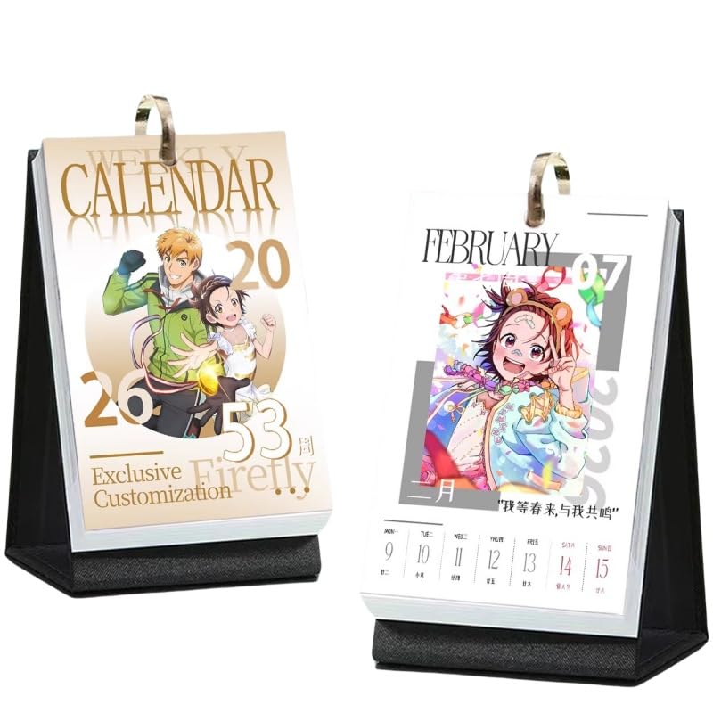 Amazon.co.jp: メダリスト 2026年 卓上カレンダー 54枚 結束いのり 狼