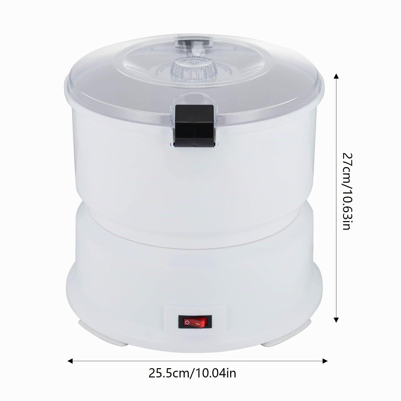 Éplucheur de Pommes de Terre Électrique 85 W, Épluchage Rapide 2 à 4 Minutes, Grande Capacité 0,8 kg, Pour Cuisines, Restaurants, Fast-foods (P01)