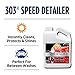 303 Products Speed Detailer - Instantly Shines and Protects Paint - for All Exterior Automotive Surfaces - Cleans Between Washes - UV Protection, 1 Gallon, (30229)