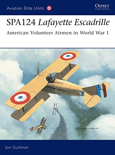 SPA124 Lafayette Escadrille: American Volunteer Airmen in World War 1 (Aviation Elite Units)