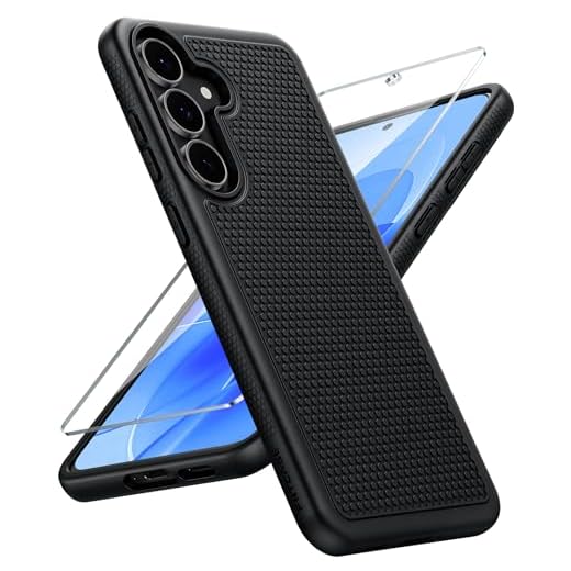 FNTCASE for Samsung Galaxy S25 FE Case: Shockproof Protective Non Slip