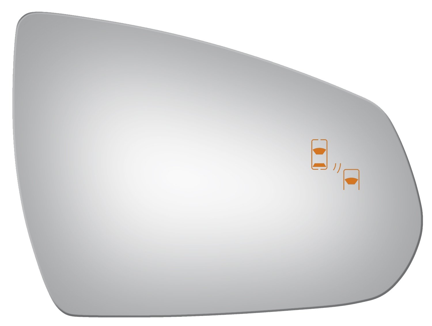 Burco 5413B Passenger Side Replacement Mirror Glass for 2013-2014 Cadillac SRX