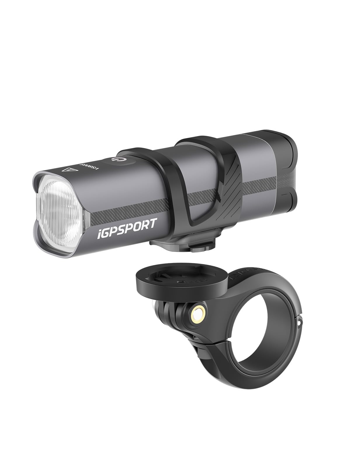 iGPSPORT VS800S Luz inteligente para bicicleta, display de energia