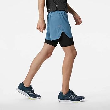 NYAAN 確認用　ニャアン New Balance Men's Q Speed Fuel 2 in 1 5 Inch Short, Spring