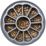 Slow Feeder Dog Bowls, Anti-Choking Dog Slow Feeder for Large Breed, Medium and Small Breed, Slow Ea