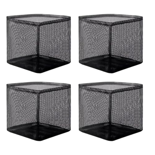 Generico Vaso Per Piante Acquatiche - Contenitore Idroponico In Rete Riutilizzabile - Set Da 4 Confezione Grande Per Coltivazione In Serra, Sacchetto Coltura Traspirante Per Giardinaggio