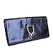 Gucci Women's Blue Python Large Soft Stirrup Clutch Bag 304719 4113