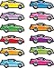 Carson Dellosa Race Cars Shape Stickers (168065)