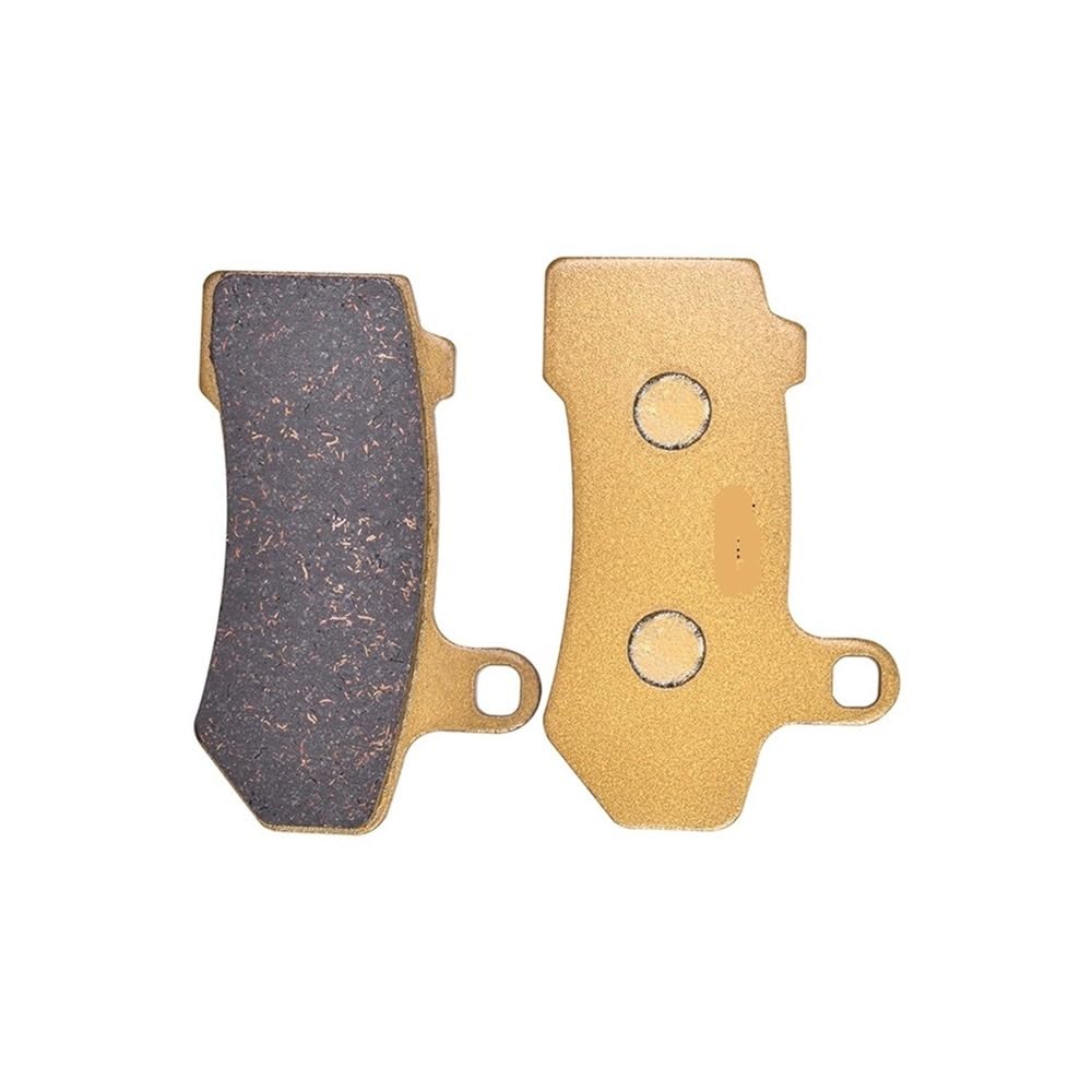 Pastilla de Freno de Disco Delantero y Trasero de cerámica, Compatible con Har Ley FLHR Road King FLHX Street Glide FLHTCU Ultra Classic Electra(1Pair)