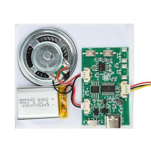 Image of Diymore DIY Birthday Cards Music Module 8MB,Light Sensing Activated Sound Module with Speaker,Easy Recording for Personalized Greetings,DIY Holiday Cards Gifts for Women Men Mom Wife Lover Kids 2 PCS