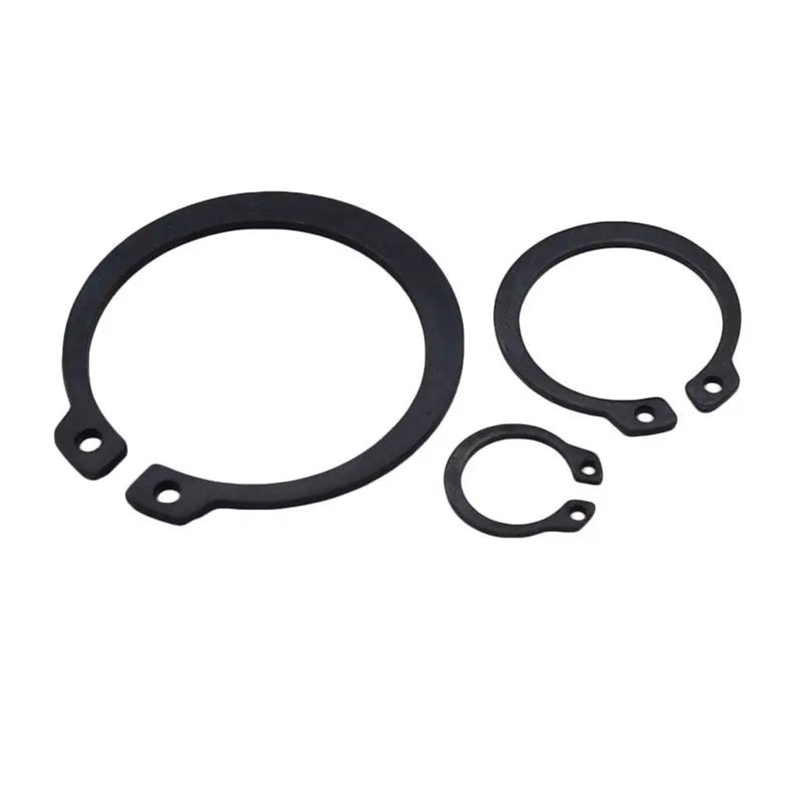 anillo de retención 25/5000 Uds M3 - M100 Circlips for eje tipo A acero inoxidable/65 anillo de retención manganeso Circlip rodamiento Para mantenimiento(65 manganese steel,M58-100Pcs)