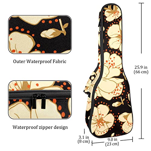 Housse rembourrée pour ukulélé ténor offrant une protection supérieure imperméable et durable - 4