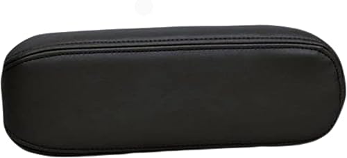 2002 2003 Ford F250 F350 Lariat Crew Cab Funda de repuesto de cuero sintético para reposabrazos (funda para reposabrazos (se adapta a ambos lados),