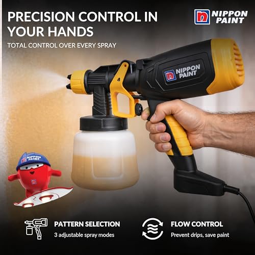 Nippon Paint Store Nippon Paint 450W Electric Paint Spray Gun, 900Ml, - Image 4