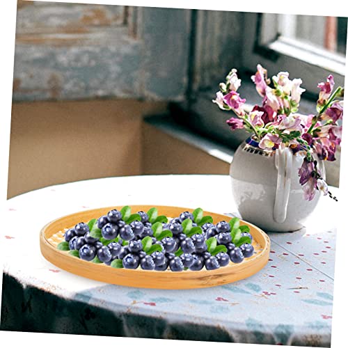Collbath EJ46D16ZL353JKC01Q320TXR 3Pcs Bamboo Sieve Mesh Strainer Vegetable Container Noodle Strainer Rattan Flat Wicker Tray Kitchen Wall Hanging Decorations Colander thumb #7