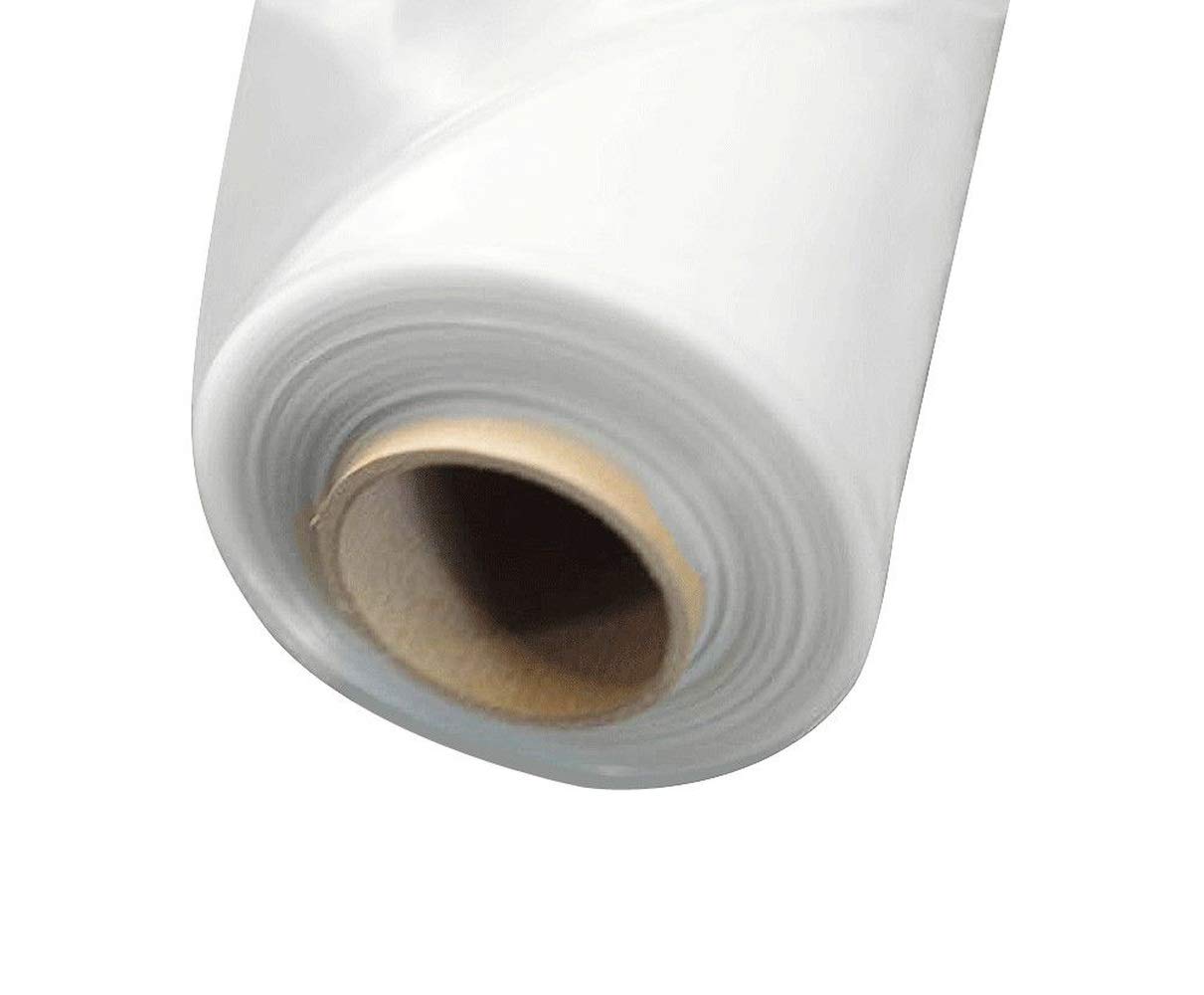Abdeckfolie Baufolie transparent/milchig 3000mm x 50m 80my LDPE