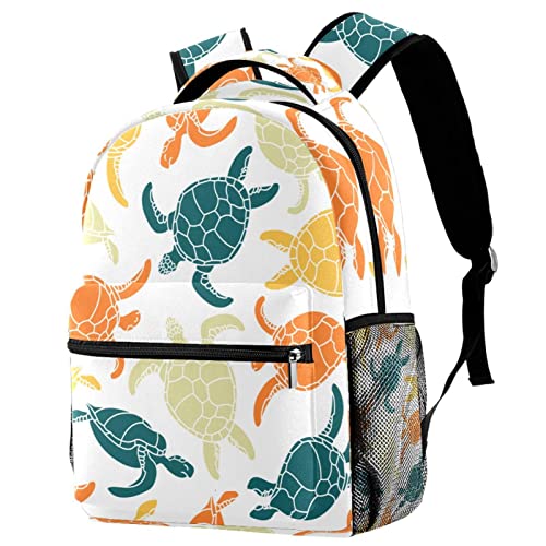 Sac à dos voyage avec porte-bouteille résistant pour l'école fille et garçon