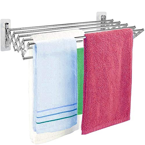 Etendoir à linge rétractable le nouveau cintre pliant linge