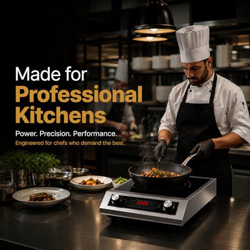 Image of Assure 3500W Commercial Induction Cooktop| AIC56 | Heavy Duty | Digital Display | Fast Heating
