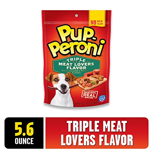 Pup-Peroni Original Triple Meat Lovers Flavor Dog Snacks, 5.6-Ounce (Pack Of 8) #TOP1