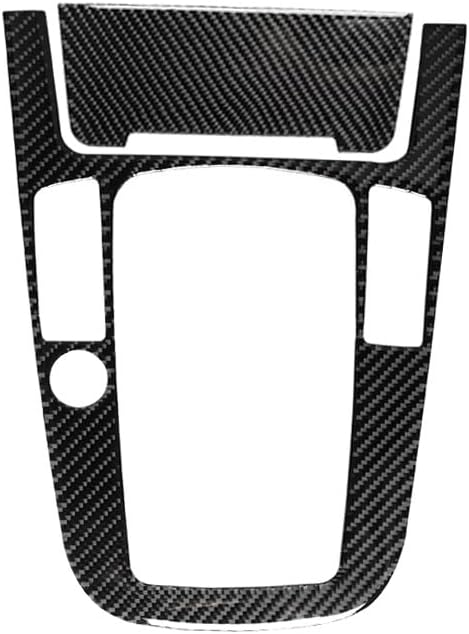 Carbon Fiber PC Vinyl Cover Trim Sticker Accessories Decoration Compatible with Audi A4 B8 BK 2009-2016 Black. (Dashboard Speedometer Tachometer 13-16)