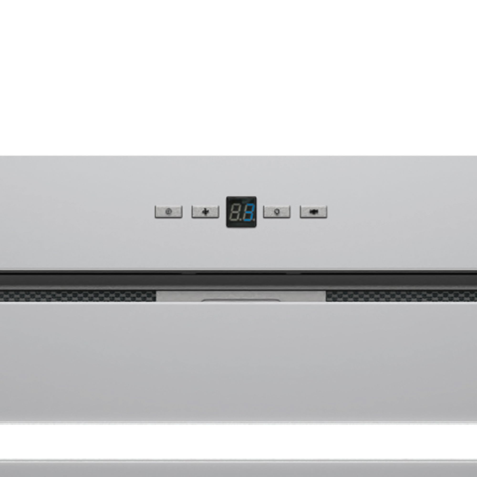 Cata Campana Extractora GPL 75 X Panel de Control Electrónico Display Digital 3 Niveles de Extracción Sistema Fácil Instalación Motor Extra Silencioso Potencia 189,5 W Ancho 70 cm Color Inox