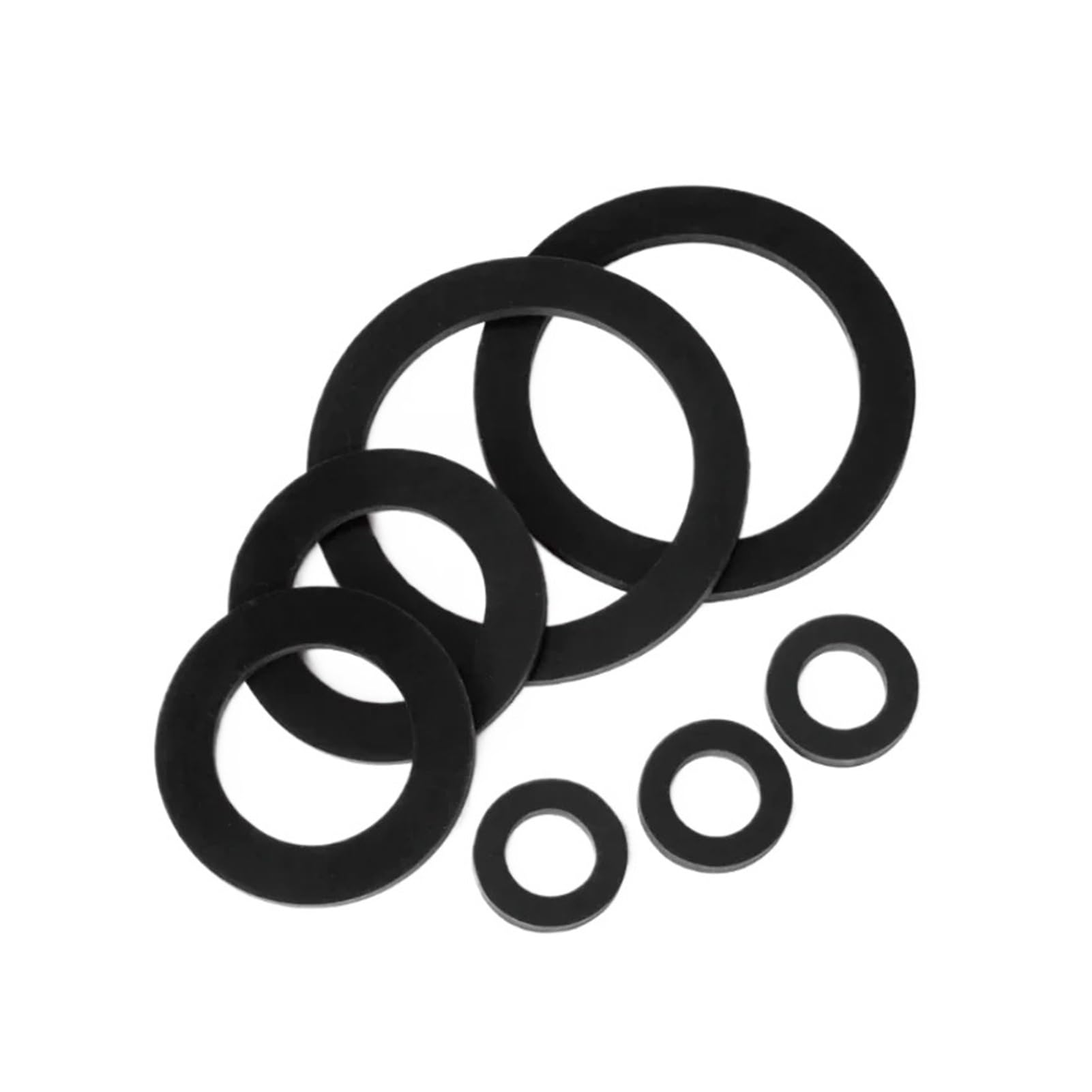 2-42mm Arandela plana NBR negra junta