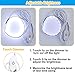 Amazing power Bright Sewing Strip Light with Touch Dimmer Cold White 6500K