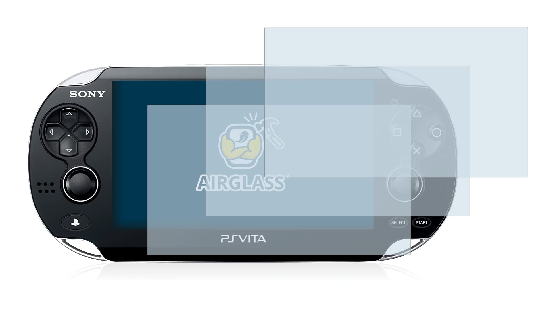 Image secondaire de brotect Protection Écran Verre pour Sony Playstation PS Vita (3 Pièces) Film Protecteur Vitre 9H [Anti-Rayures, Transparent]