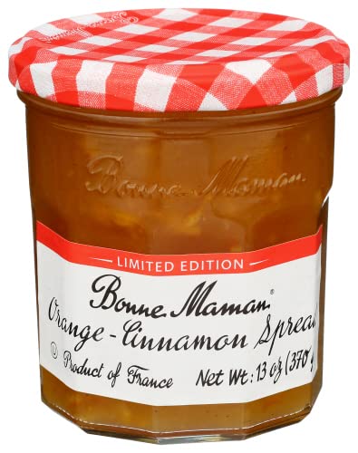 Bonne Maman Limited Edition Orange Cinnamon Spread 13oz