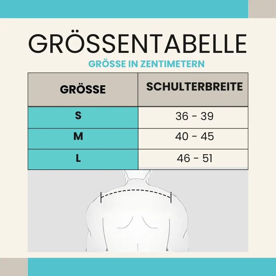 haltungshelfer VerteBalance Pro Haltungskorrektur Komfortable, Verstellbare Rückenstütze für Oberen Rücken, Hals und Schultern