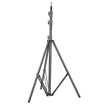 G Bass - (DLS-9FEET) Lightweight & Portable 9 Feet Aluminum Alloy Light Stand for Photography & Video Shooting | Ring Light | Reflector | Flash Units | Light Lamps | Diffuser | Portrait | Softbox