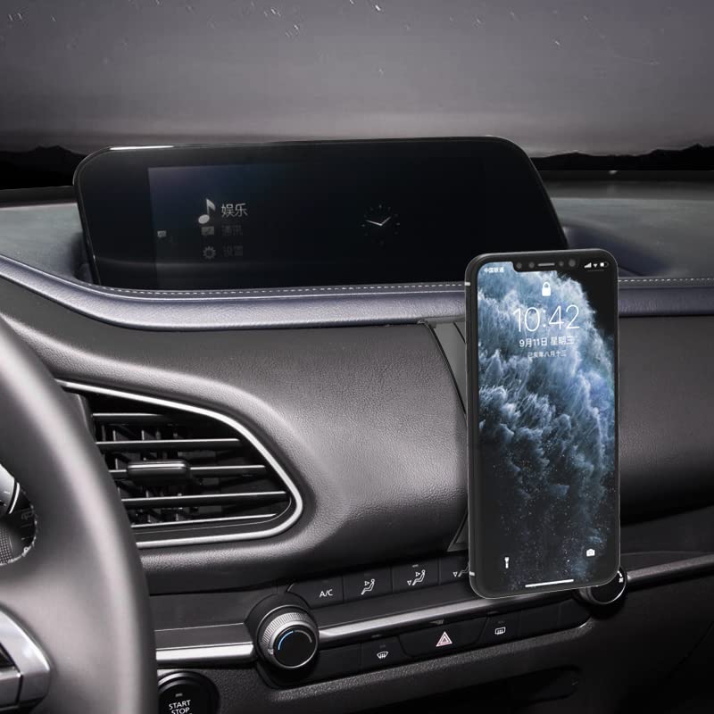 Beerte Car Phone Holder Fit for Mazda CX-30 2020-2024, Strong Magnetic Air Vent Phone Mount Custom Fit Phone Holder Compatible for Any Inches Phones