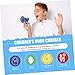 Happyyami Boys and Girls Mini Handheld Voice Changer Megaphone Toy Amplifier Battery-Free Loudspeaker for Sound Effects for Parties and Outdoor Activities