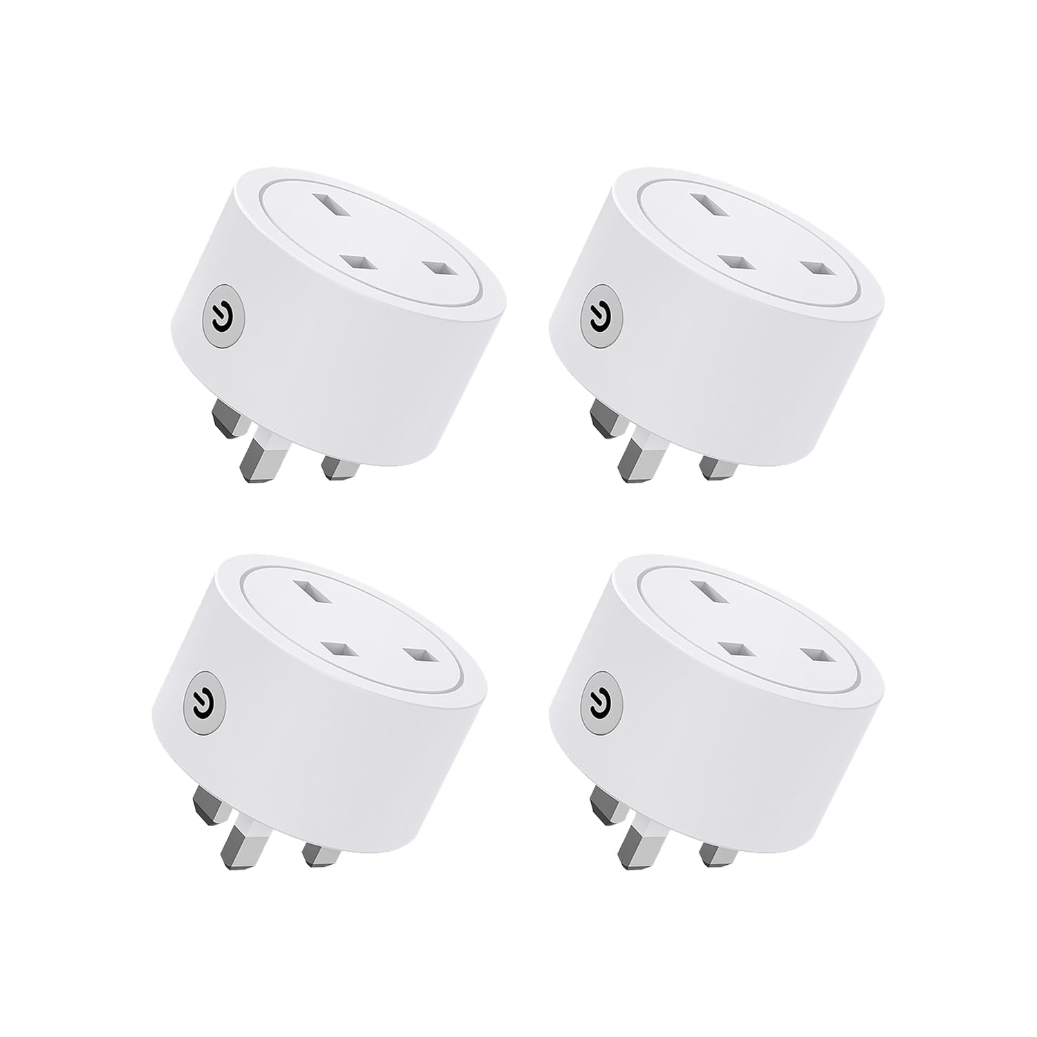 Haozee Zigbee Smart Plug, Smart Socket with Timer and Power Consumption Monitoring, requires Tuya Hub, supports Tuya Zigbee Hub and Home Assistant Zigbee2mqtt