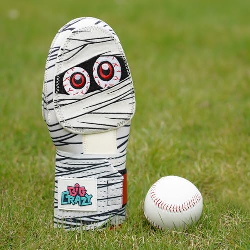 Big Crazy Sliding Mitt, Baseball Sliding Mitt for Youth Kid and Adult, Hand Protection for Left & Right Hands, Flexible Breathable Durable Sliding Mitts, Drippy Drip Accessory, Mummy by Big Crazy - Used condition - Image 2