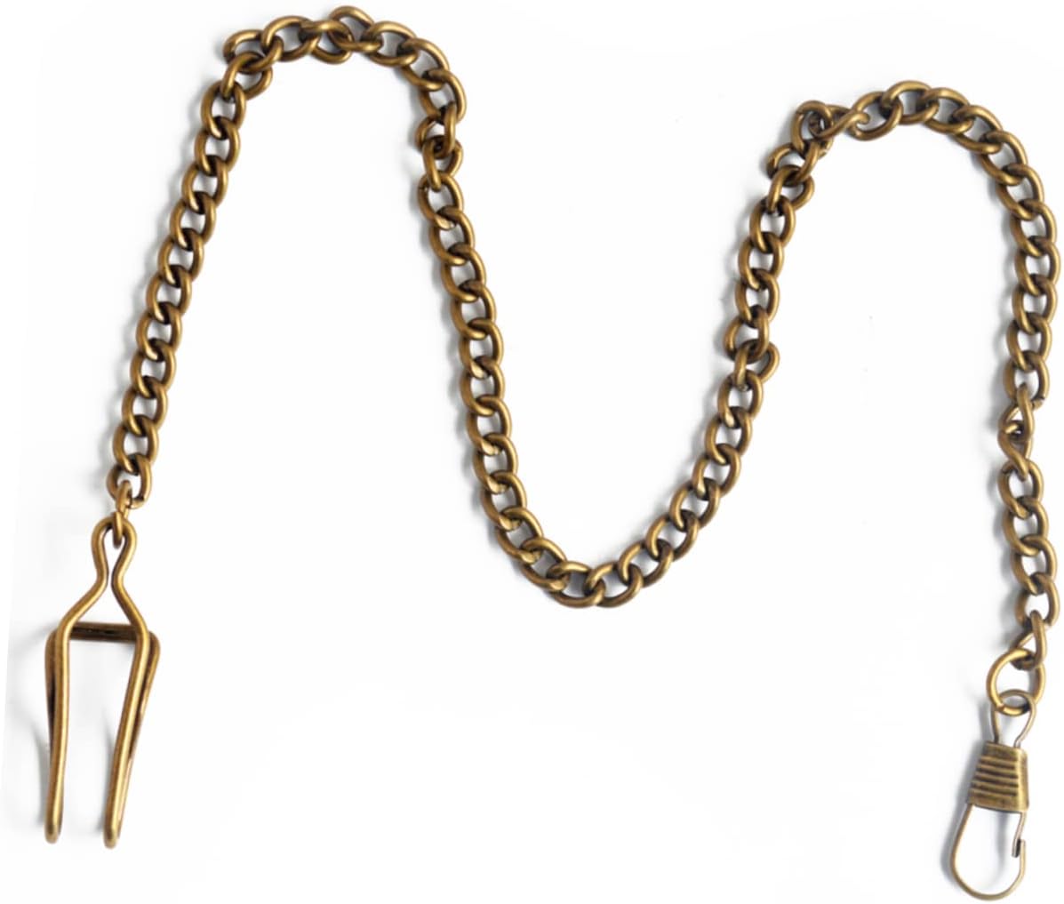8pcs Metal Pocket Watch Chains Stylish Accessory for Men for Jeans and Pockets Gold Silver Red Bronze Blue Bronze