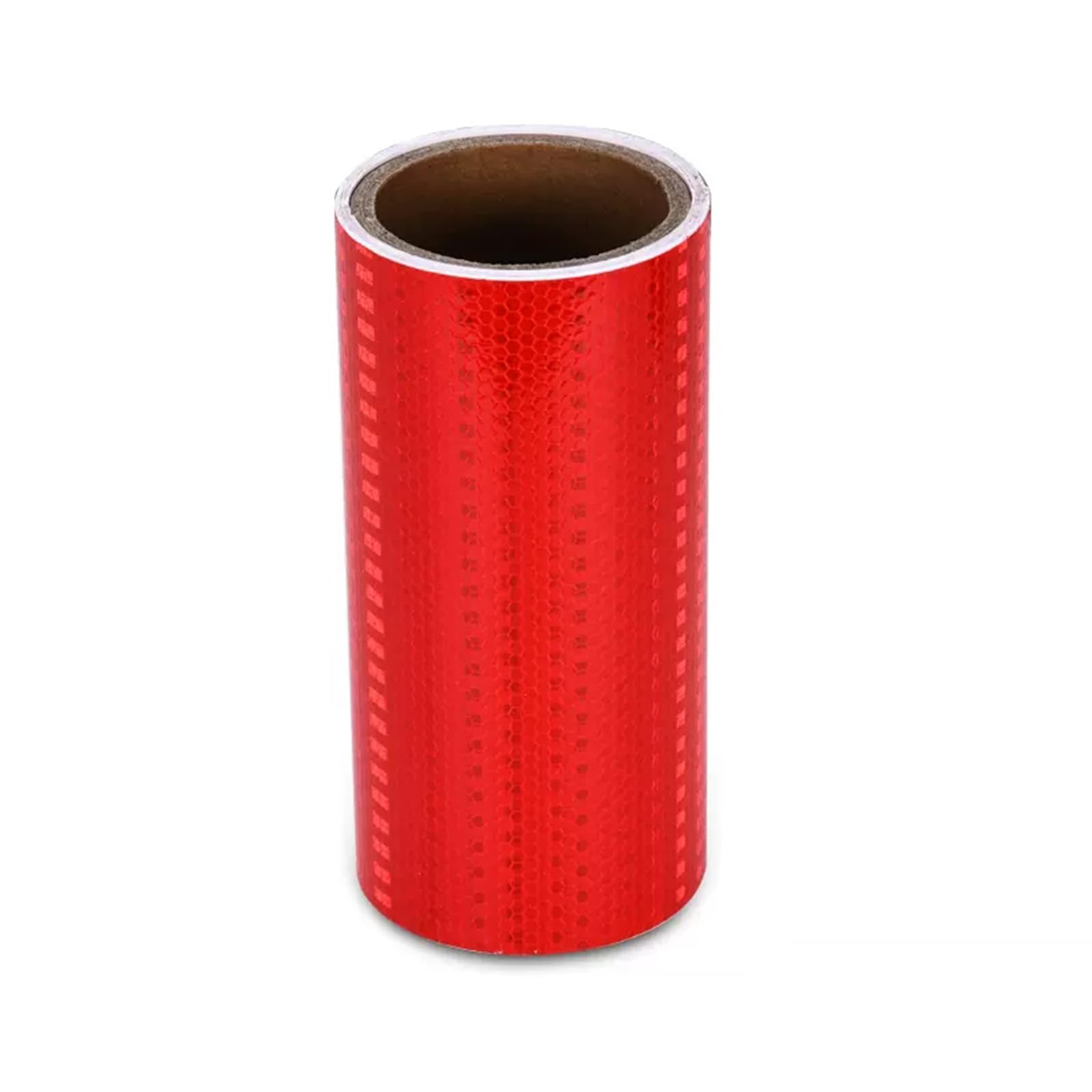 Taśma flagowa, Taśma ostrzegawcza odblaskowa 300x20 cm samoprzylepna Naklejki odblaskowe zewnętrzne do dekoracji rowerów motocykli samochodów(Red)