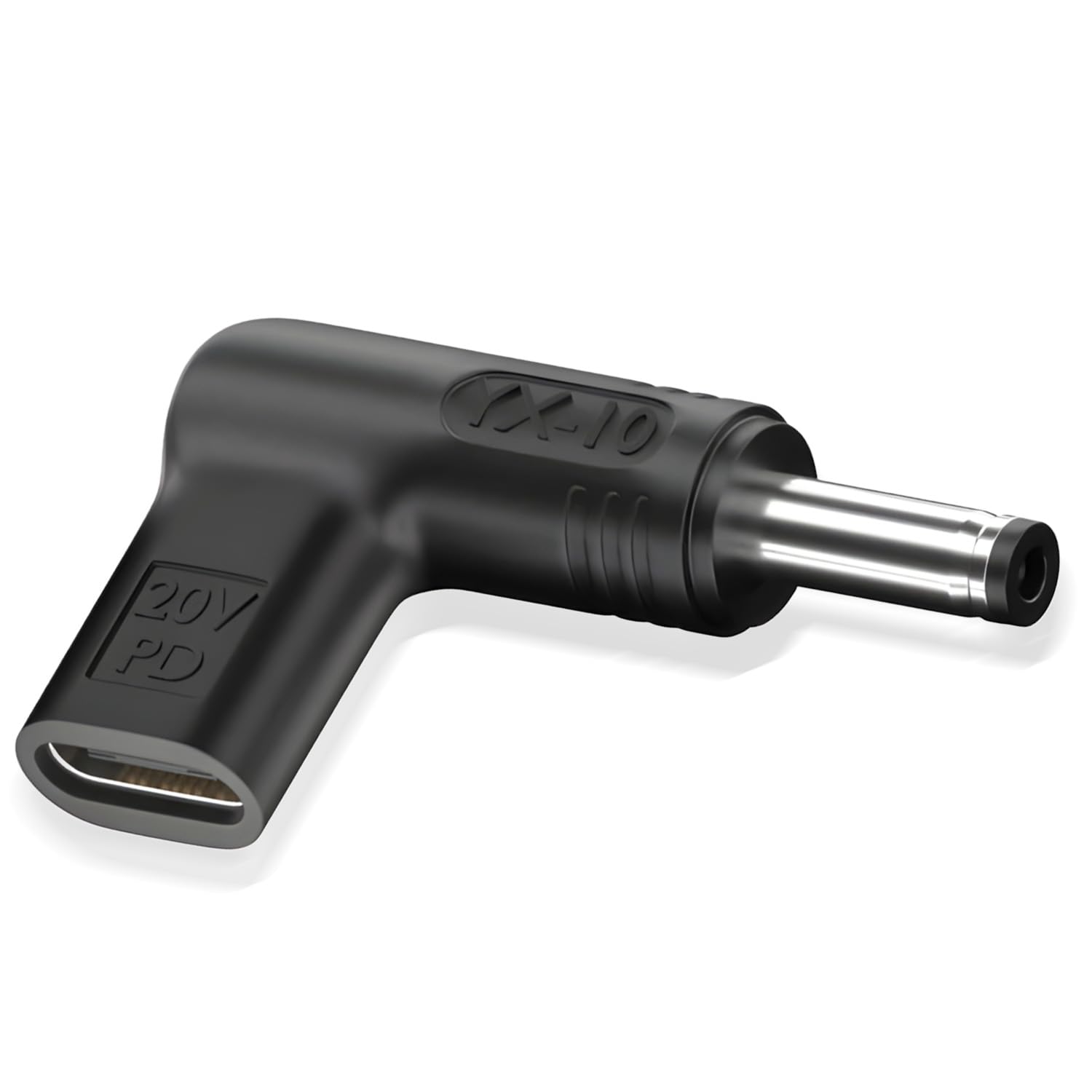 Type-C 変換 ノートPC 充電アダプター Type-C母 to DC公 5525 15V / 4530 20V / 方口 20V 高速充電 多機能 コンパクト 軽量 耐久性 日本対応 100W PD対応 車載可能 汎用性 高 ノートブック 充電器 変換プラグ (丸型20V)