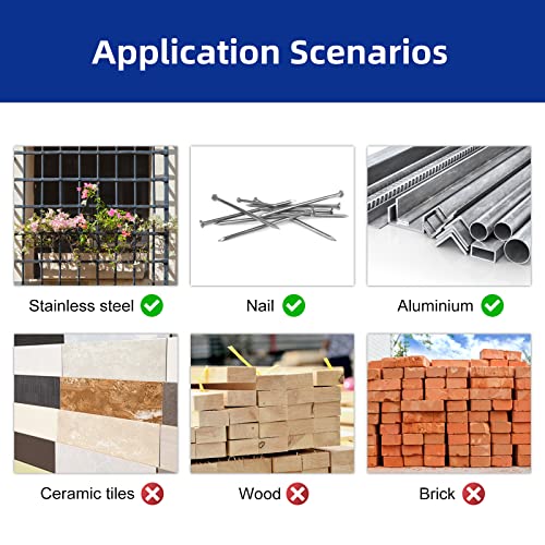 Sali 5 Pack Cut Off Wheel 4 1/2 Inch Cutting Wheels 4-1/2" X 3/64" X 7/8" For Metal & Stainless Steel, Angle Grinder Cutting Wheel,Cutting Discs With Aggressive Cutting #TOP4