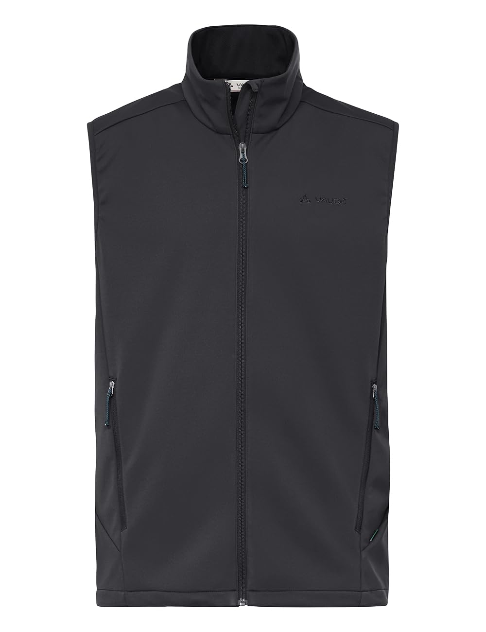 VAUDE Winddichte Softshell Weste für Herren unter Verwendung von recyceltem Polyester, Outdoor Weste für Herren mit elastischem Material