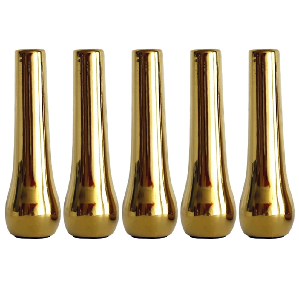 Hndhbfgrt 5X Nordic Home Desktop Decoration Luxury Vases Plated Gold Vase Dried Flower Vase Ceramic Vase Modern Mini Vase A