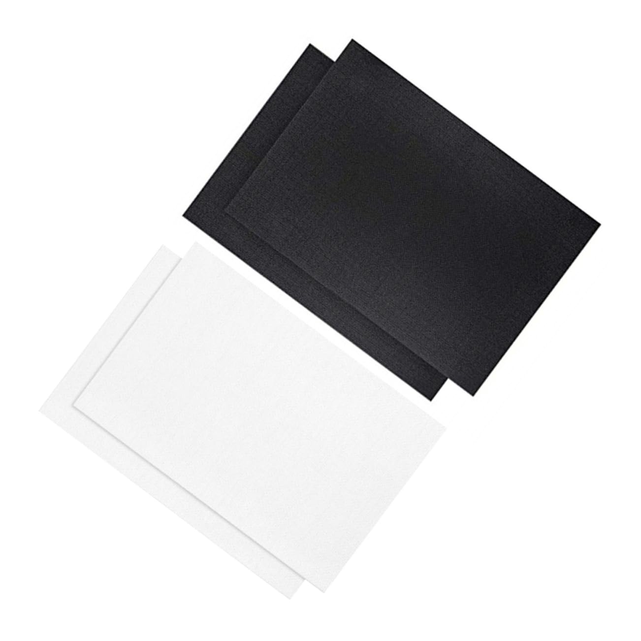 IWOWHERO Embroidery Cloth Fabric Cross Stitch 30x45cm 4pcs Pack DIY Handmade Needlework