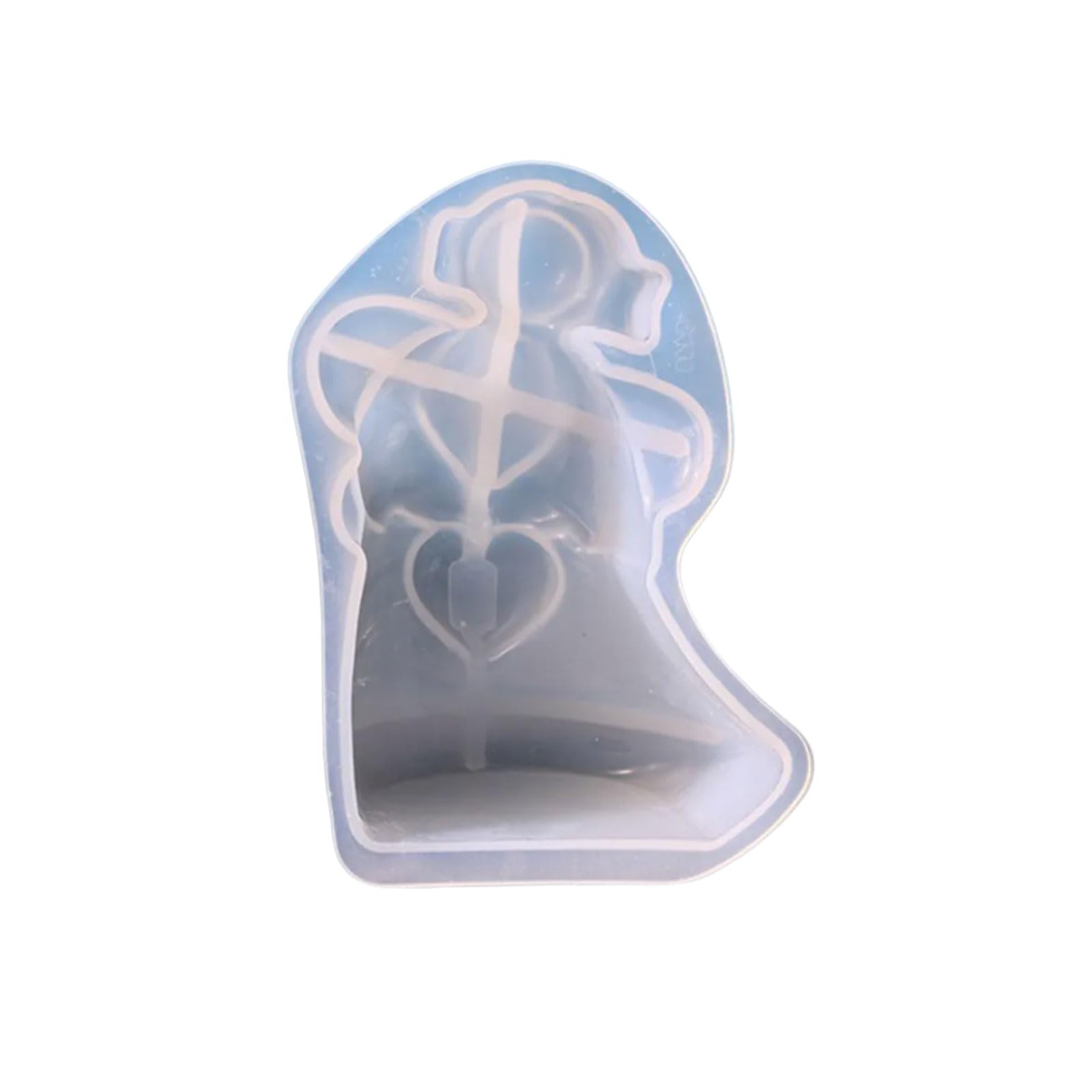 hogtnd Reusable Silicone Mould for Candle Decorations and Art ' Angel of Sleep with Easy Application Candle Mould for Girl