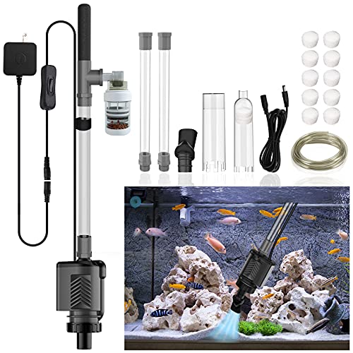 HiTauing Electric Aquarium Gravel C…