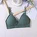 BABAOZHOUHE Women Yoga Sports Bras Triangle Cup Underwear Female Breathable Wrapped Tube Top Sexy Beauty Back Adjustable Sling Bra Vest Freesize Green